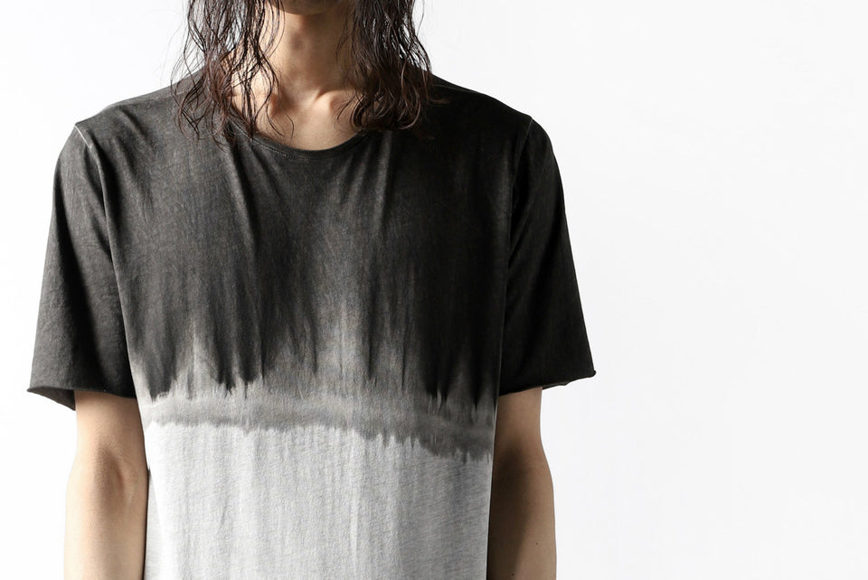 画像をギャラリービューアに読み込む, thomkrom GRADATION DYE T-SHIRT (BLACK T90)