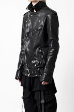 画像をギャラリービューアに読み込む, ISAMU KATAYAMA BACKLASH DOUBLE BREASTED JACKET / DOUBLE-SHOULDER OBJECT DYED (BLACK)
