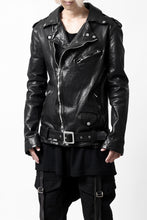 画像をギャラリービューアに読み込む, ISAMU KATAYAMA BACKLASH DOUBLE BREASTED JACKET / DOUBLE-SHOULDER OBJECT DYED (BLACK)