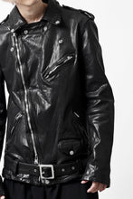 画像をギャラリービューアに読み込む, ISAMU KATAYAMA BACKLASH DOUBLE BREASTED JACKET / DOUBLE-SHOULDER OBJECT DYED (BLACK)