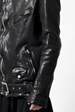 画像をギャラリービューアに読み込む, ISAMU KATAYAMA BACKLASH DOUBLE BREASTED JACKET / DOUBLE-SHOULDER OBJECT DYED (BLACK)
