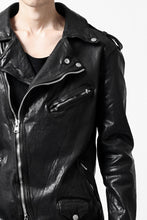 画像をギャラリービューアに読み込む, ISAMU KATAYAMA BACKLASH DOUBLE BREASTED JACKET / DOUBLE-SHOULDER OBJECT DYED (BLACK)