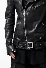 画像をギャラリービューアに読み込む, ISAMU KATAYAMA BACKLASH DOUBLE BREASTED JACKET / DOUBLE-SHOULDER OBJECT DYED (BLACK)