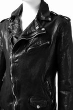 Load image into Gallery viewer, ISAMU KATAYAMA BACKLASH DOUBLE BREASTED JACKET / DOUBLE-SHOULDER OBJECT DYED (BLACK)