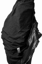 Load image into Gallery viewer, ISAMU KATAYAMA BACKLASH DOUBLE BREASTED JACKET / DOUBLE-SHOULDER OBJECT DYED (BLACK)