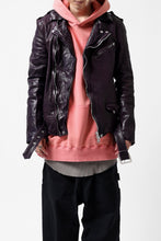 画像をギャラリービューアに読み込む, Y's REGULAR FIT LOGO SWEATER HOODIE - used finish (PINK)