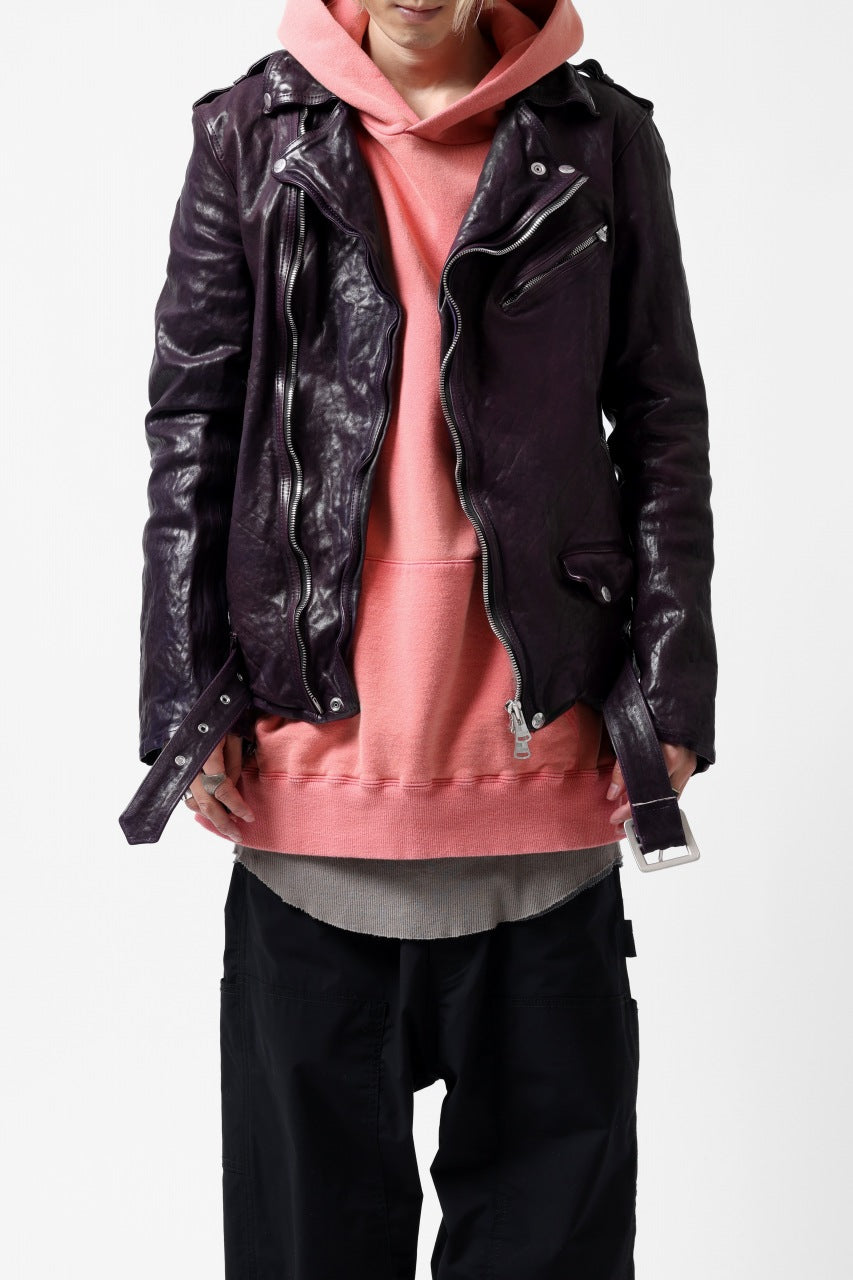 画像をギャラリービューアに読み込む, Y's REGULAR FIT LOGO SWEATER HOODIE - used finish (PINK)