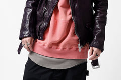 Load image into Gallery viewer, ISAMU KATAYAMA BACKLASH DOUBLE BREASTED JACKET / DOUBLE-SHOULDER OBJECT DYED (PURPLE)