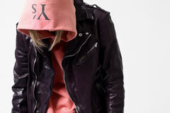 Load image into Gallery viewer, ISAMU KATAYAMA BACKLASH DOUBLE BREASTED JACKET / DOUBLE-SHOULDER OBJECT DYED (PURPLE)