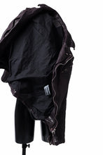 Load image into Gallery viewer, ISAMU KATAYAMA BACKLASH DOUBLE BREASTED JACKET / DOUBLE-SHOULDER OBJECT DYED (PURPLE)