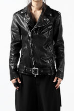 Load image into Gallery viewer, ISAMU KATAYAMA BACKLASH DOUBLE BREASTED JACKET / DOUBLE-SHOULDER OBJECT DYED (BLACK)