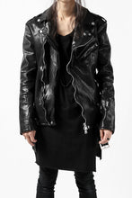 Load image into Gallery viewer, ISAMU KATAYAMA BACKLASH DOUBLE BREASTED JACKET / DOUBLE-SHOULDER OBJECT DYED (BLACK)