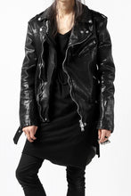 Load image into Gallery viewer, ISAMU KATAYAMA BACKLASH DOUBLE BREASTED JACKET / DOUBLE-SHOULDER OBJECT DYED (BLACK)