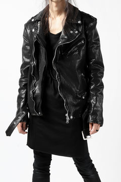 Load image into Gallery viewer, ISAMU KATAYAMA BACKLASH DOUBLE BREASTED JACKET / DOUBLE-SHOULDER OBJECT DYED (BLACK)