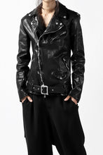 Load image into Gallery viewer, ISAMU KATAYAMA BACKLASH DOUBLE BREASTED JACKET / DOUBLE-SHOULDER OBJECT DYED (BLACK)