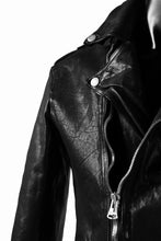 Load image into Gallery viewer, ISAMU KATAYAMA BACKLASH DOUBLE BREASTED JACKET / DOUBLE-SHOULDER OBJECT DYED (BLACK)