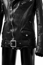 画像をギャラリービューアに読み込む, ISAMU KATAYAMA BACKLASH DOUBLE BREASTED JACKET / DOUBLE-SHOULDER OBJECT DYED (BLACK)