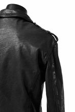 画像をギャラリービューアに読み込む, ISAMU KATAYAMA BACKLASH DOUBLE BREASTED JACKET / DOUBLE-SHOULDER OBJECT DYED (BLACK)