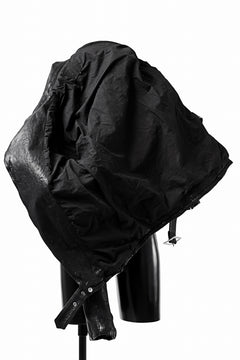 画像をギャラリービューアに読み込む, ISAMU KATAYAMA BACKLASH DOUBLE BREASTED JACKET / DOUBLE-SHOULDER OBJECT DYED (BLACK)