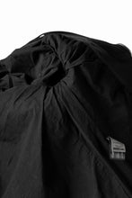 Load image into Gallery viewer, ISAMU KATAYAMA BACKLASH DOUBLE BREASTED JACKET / DOUBLE-SHOULDER OBJECT DYED (BLACK)