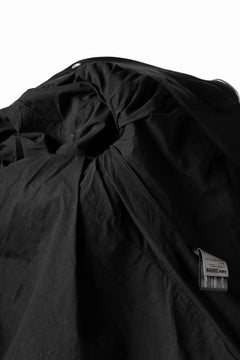 Load image into Gallery viewer, ISAMU KATAYAMA BACKLASH DOUBLE BREASTED JACKET / DOUBLE-SHOULDER OBJECT DYED (BLACK)