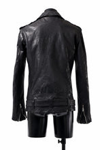 画像をギャラリービューアに読み込む, ISAMU KATAYAMA BACKLASH DOUBLE BREASTED JACKET / DOUBLE-SHOULDER OBJECT DYED (BLACK)