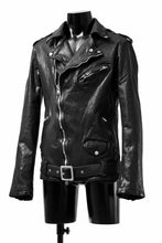 画像をギャラリービューアに読み込む, ISAMU KATAYAMA BACKLASH DOUBLE BREASTED JACKET / DOUBLE-SHOULDER OBJECT DYED (BLACK)