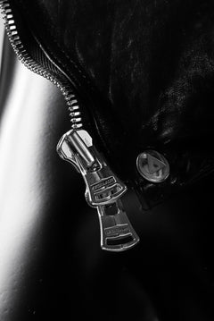 Load image into Gallery viewer, ISAMU KATAYAMA BACKLASH DOUBLE BREASTED JACKET / DOUBLE-SHOULDER OBJECT DYED (BLACK)