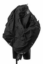 画像をギャラリービューアに読み込む, ISAMU KATAYAMA BACKLASH TAILORED JACKET / DOUBLE-SHOULDER OBJECT DYED (BLACK)