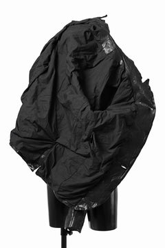 画像をギャラリービューアに読み込む, ISAMU KATAYAMA BACKLASH TAILORED JACKET / DOUBLE-SHOULDER OBJECT DYED (BLACK)
