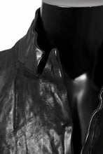 画像をギャラリービューアに読み込む, ISAMU KATAYAMA BACKLASH TAILORED JACKET / DOUBLE-SHOULDER OBJECT DYED (BLACK)