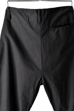 Load image into Gallery viewer, blackcrow high density cotton banana shape trousers (BLACK)