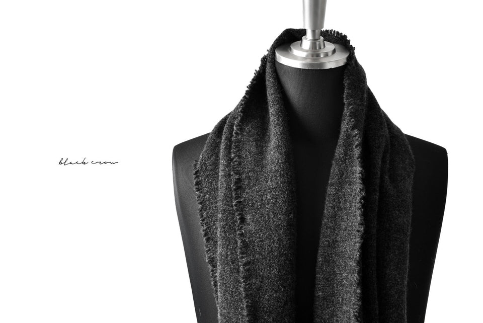 Load image into Gallery viewer, blackcrow stole wo/ny woven (DARK GREY)