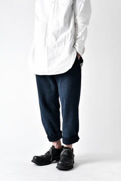 画像をギャラリービューアに読み込む, COLINA SASHIKO CURVED TROUSERS (INDIGO)
