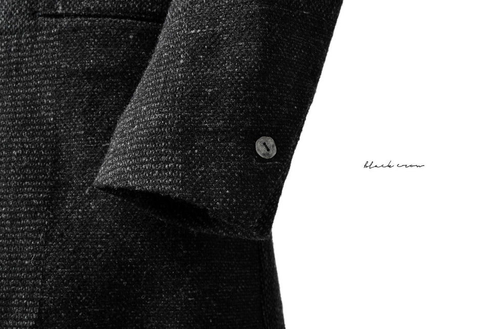 Load image into Gallery viewer, blackcrow standcollar tailorcoat (wool dark check)