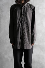 画像をギャラリービューアに読み込む, KLASICA SABRON BUTTON FRY SHIRT / TYPE-WRITER CLOTH (MOSS)