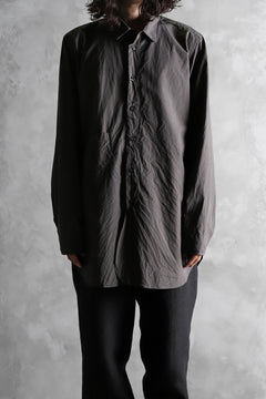 画像をギャラリービューアに読み込む, KLASICA SABRON BUTTON FRY SHIRT / TYPE-WRITER CLOTH (MOSS)