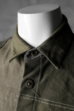 画像をギャラリービューアに読み込む, BACKLASH x LOOM exclusive RECONSTRUCTIVE COAT / VINTAGE MILITARY CANVAS