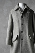 画像をギャラリービューアに読み込む, sus-sous foot guards great coat / W100 Harris melton raised washer (TOP GREY BEIGE)