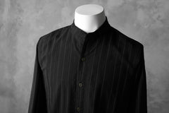 Load image into Gallery viewer, ISAMU KATAYAMA BACKLASH LONG SLEEVE SHIRT (BLACK x STRIPE)
