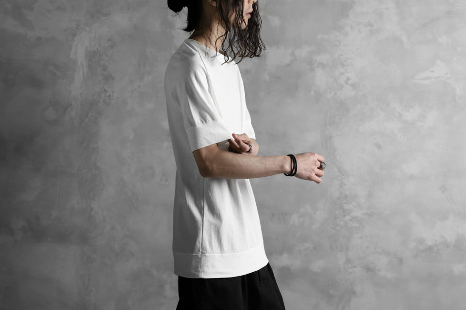 画像をギャラリービューアに読み込む, KLASICA LEWIN CLASSIC H/S CUT & SEWN / DRY TWILL JERSEY (WHITE)