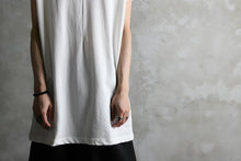 画像をギャラリービューアに読み込む, KLASICA LUNG CAP SLEEVE LONG  CUT & SEWN / DRY TWILL JERSEY (WHITE)