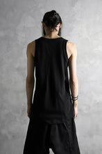 画像をギャラリービューアに読み込む, KLASICA SUD X CUT TANK TOP / DRY TWILL JERSEY (BLACK)