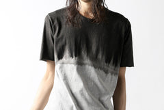 画像をギャラリービューアに読み込む, thomkrom GRADATION DYE T-SHIRT (BLACK T90)