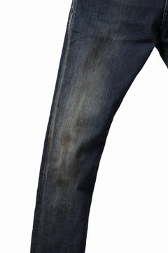 画像をギャラリービューアに読み込む, ISAMU KATAYAMA BACKLASH SKINNY DENIM PANTS / EXTREME STRETCH DIRTY (INDIGO)