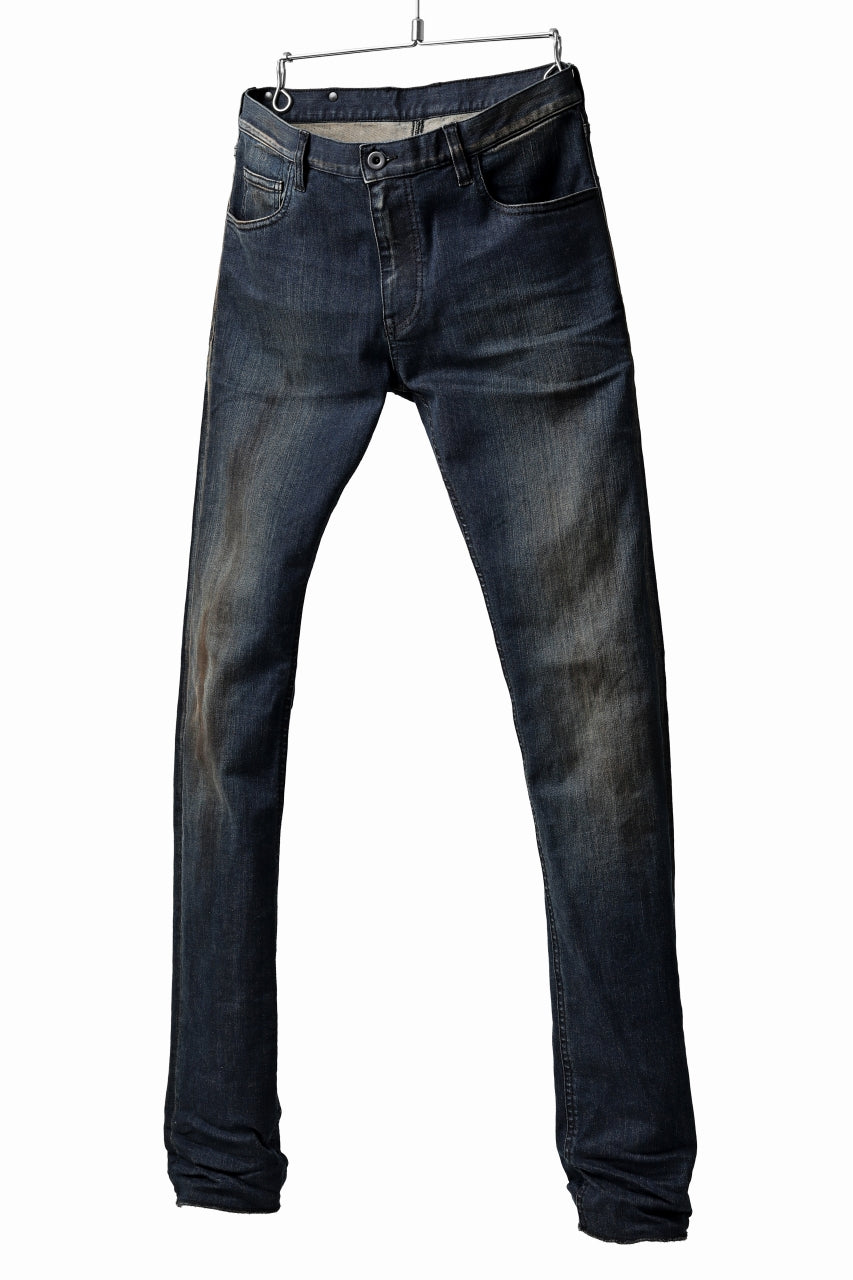 画像をギャラリービューアに読み込む, ISAMU KATAYAMA BACKLASH SKINNY DENIM PANTS / EXTREME STRETCH DIRTY (INDIGO)