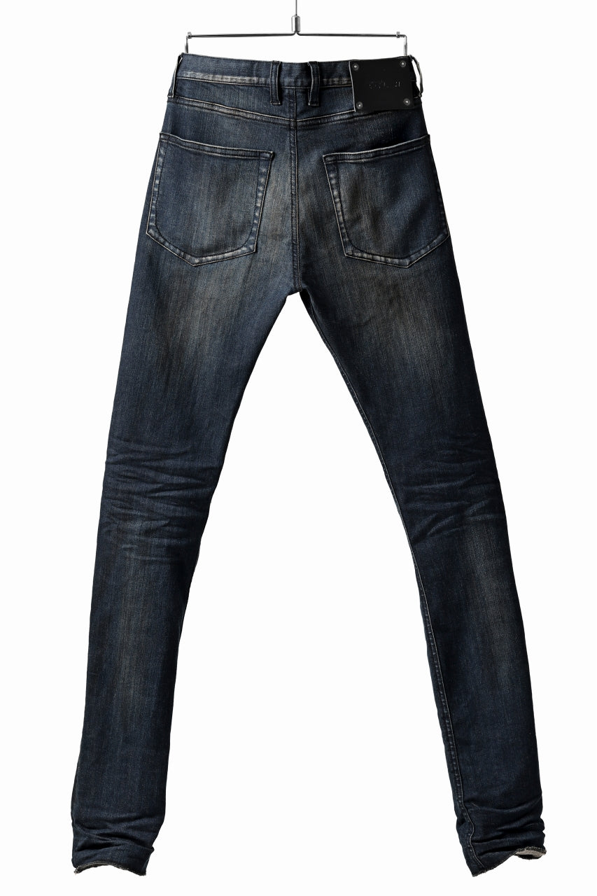 画像をギャラリービューアに読み込む, ISAMU KATAYAMA BACKLASH SKINNY DENIM PANTS / EXTREME STRETCH DIRTY (INDIGO)