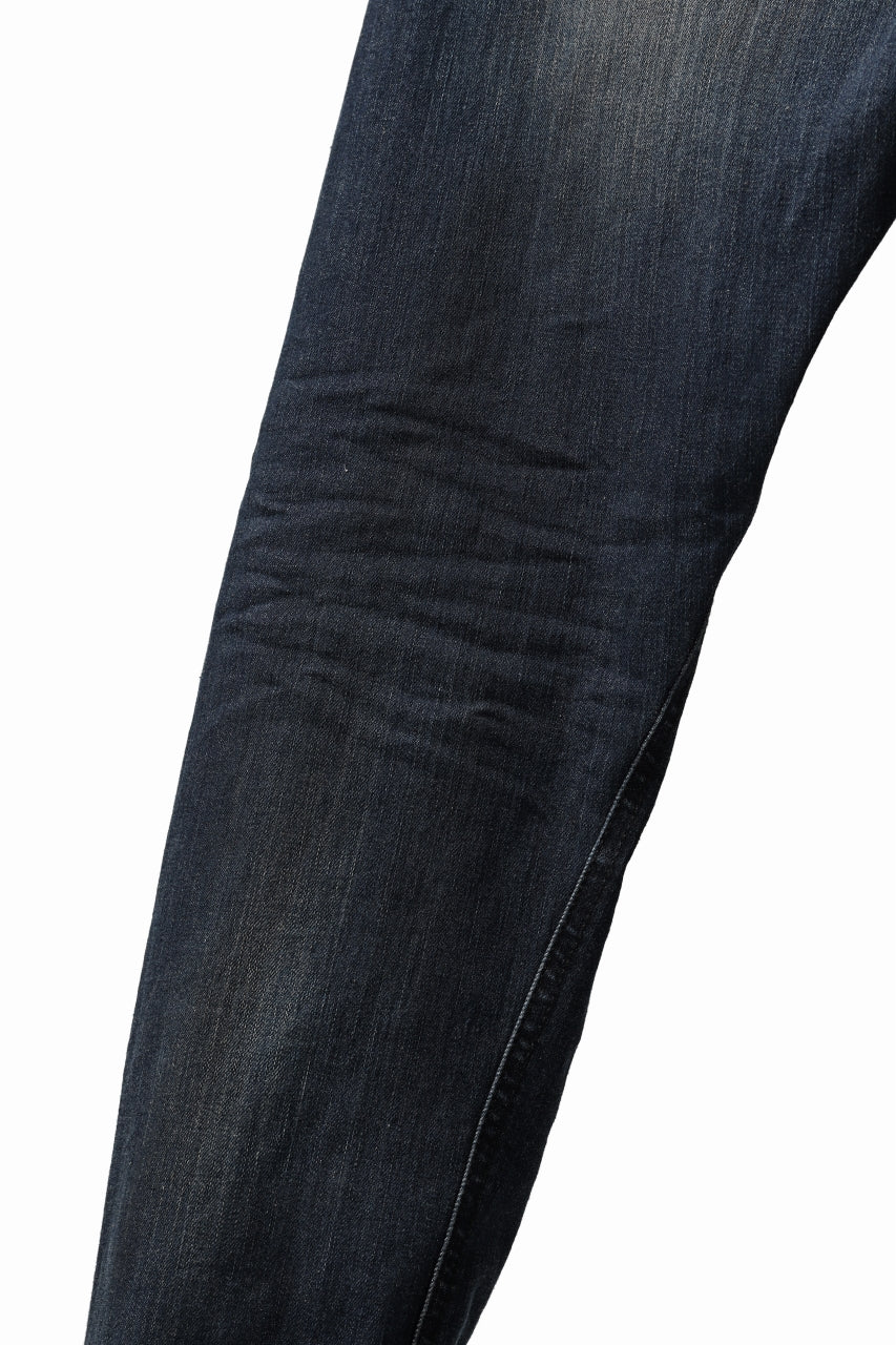 画像をギャラリービューアに読み込む, ISAMU KATAYAMA BACKLASH L/C SLIM DENIM PANTS / EXTREME STRETCH DIRTY (INDIGO)