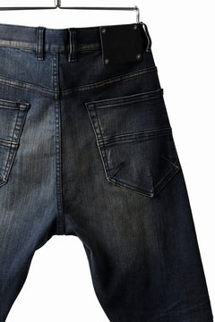 画像をギャラリービューアに読み込む, ISAMU KATAYAMA BACKLASH L/C SLIM DENIM PANTS / EXTREME STRETCH DIRTY (INDIGO)