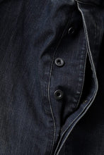 画像をギャラリービューアに読み込む, ISAMU KATAYAMA BACKLASH SARROUEL DENIM SHORTS / EXTREME STRETCH DIRTY (INDIGO)